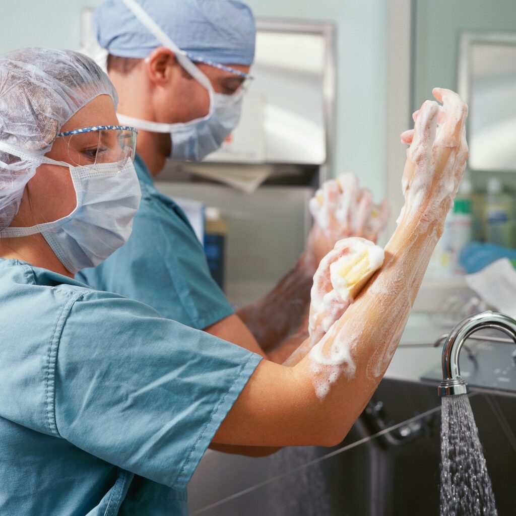Getting ready for surgery