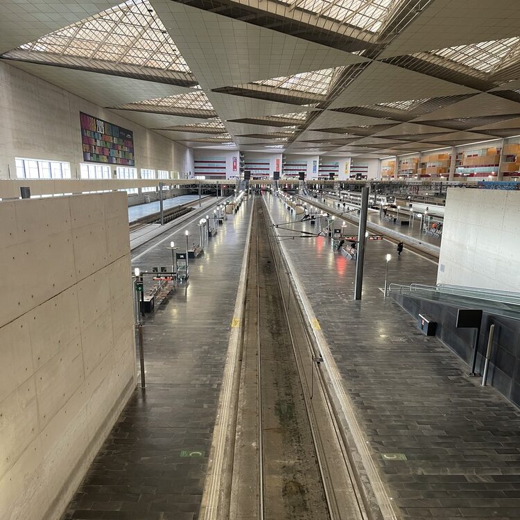 Zaragoza Train Station Delicias